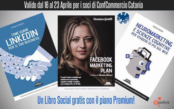 Giornata Mondiale del Libro il prossimo 23 Aprile: Spidwit lancia una promozione speciale per i soci di Confcommercio Catania